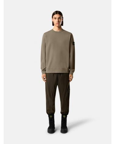 SWEAT STONE ISLAND 6100017  S0472  005G  VERT MILITAIRE