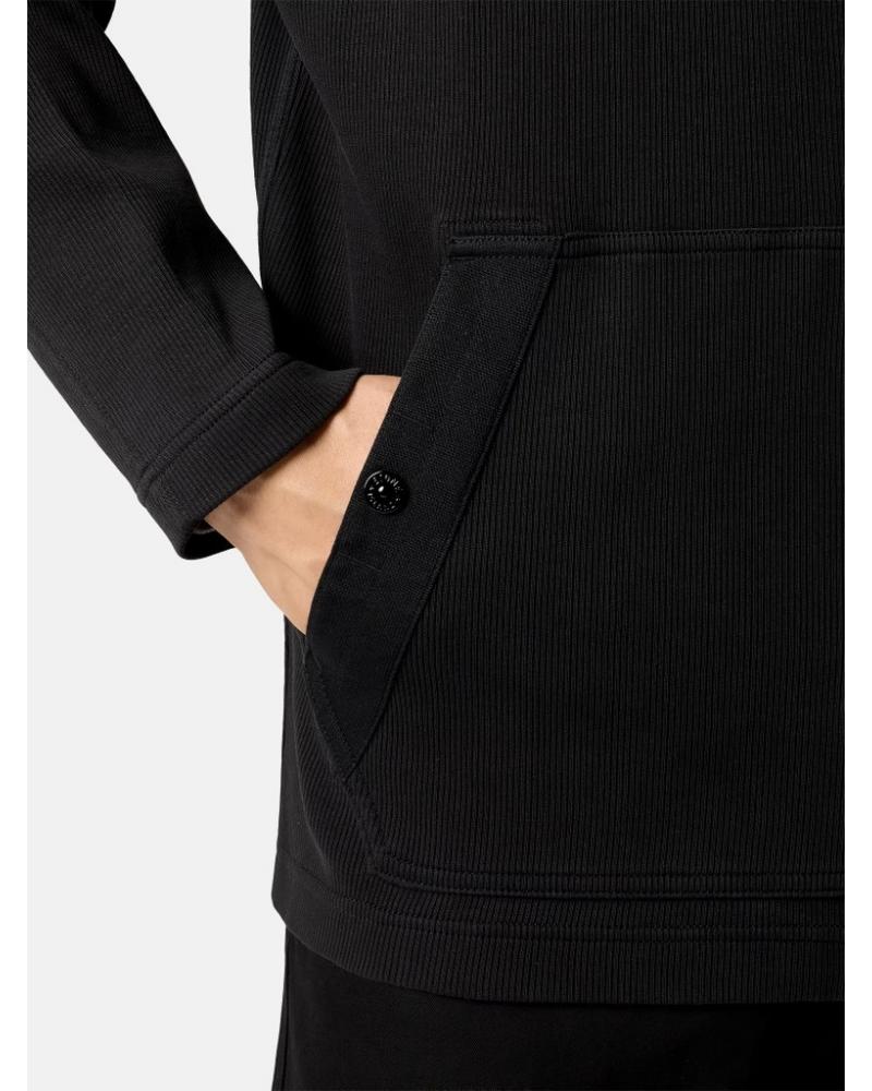 SWEATER HOODIE STONE ISLAND 6100020 S0472  0029   NOIR