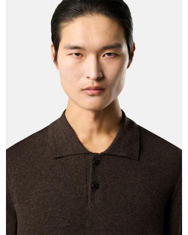 PULL POLO STONE ISLAND 5100018  S00B4  0M60 GRIS Mélangé