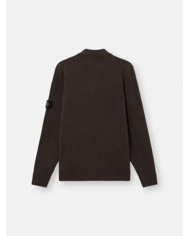 PULL POLO STONE ISLAND 5100018  S00B4  0M60 GRIS Mélangé