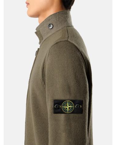 CARDIGAN BOUTONNÈ 5100047 S00A3 005G VERT MILITAIRE