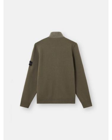 CARDIGAN BOUTONNÈ 5100047 S00A3 005G VERT MILITAIRE