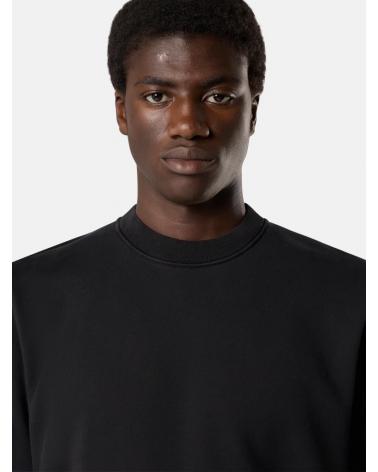 SWEAT STONE ISLAND 6100060  S000510029 ORGANIC COTTON FLEECE NOIR