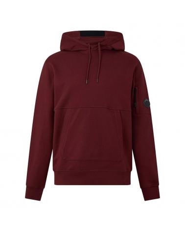 SWEAT C.P COMPANY HOODED  SS714 592 ANDORRA BORDEAUX