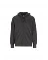 GILET SWEAT ZIPPÈ HOODED SS716A  985 GRIS ANTRACITE