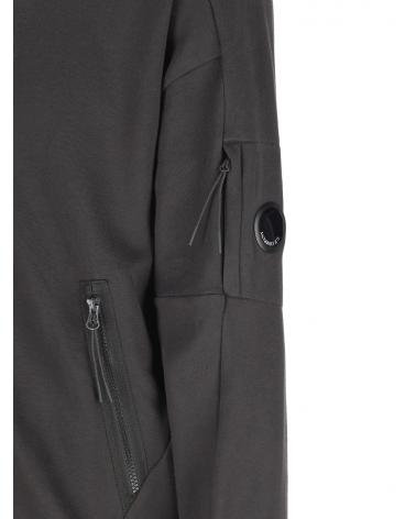 GILET SWEAT ZIPPÈ HOODED SS716A  985 GRIS ANTRACITE
