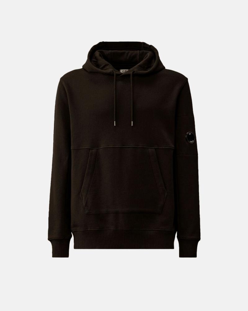 SWEAT C.P COMPANY HOODED  SS714 999 NOIR
