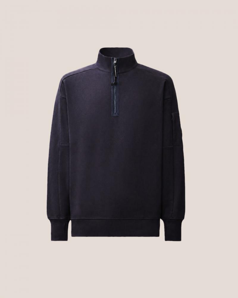 Sweat Half Zip C.P Company SS033 888 Marine