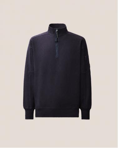 Sweat Half Zip C.P Company SS033 888 Marine