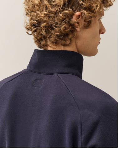 Sweat Half Zip C.P Company SS033 888 Marine