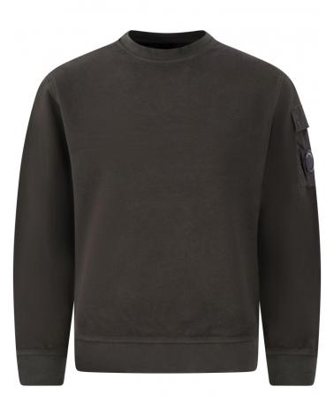 SWEAT CREW NECK BRUSHED EMERIZED DIAGONAL FLEECE C.P. COMPANY SS192A 985 ANTRA