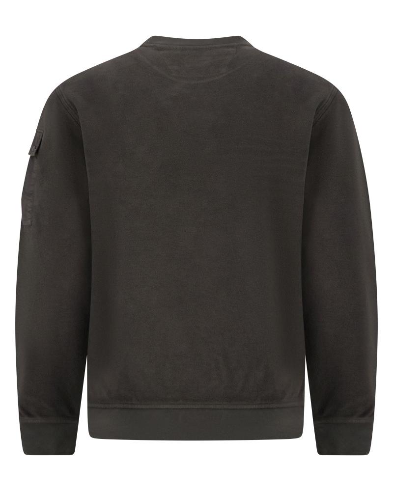 SWEAT CREW NECK BRUSHED EMERIZED DIAGONAL FLEECE C.P. COMPANY SS192A 985 ANTRA