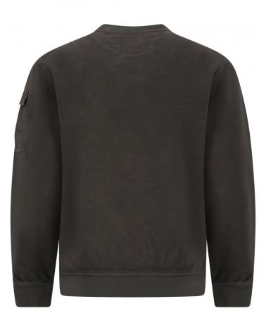 SWEAT CREW NECK BRUSHED EMERIZED DIAGONAL FLEECE C.P. COMPANY SS192A 985 ANTRA