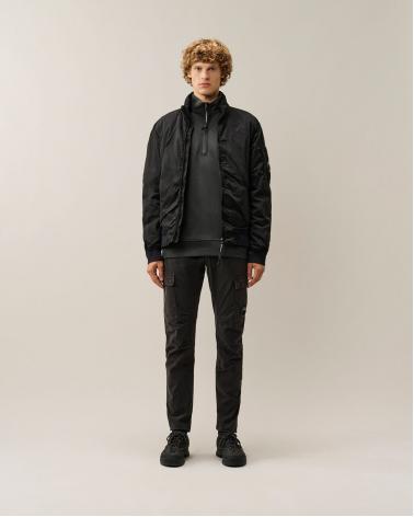 Sweat Half Zip C.P Company SS033 985 Raven Gris