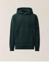 SWEAT C.P COMPANY HOODED  SS714 697 VERT