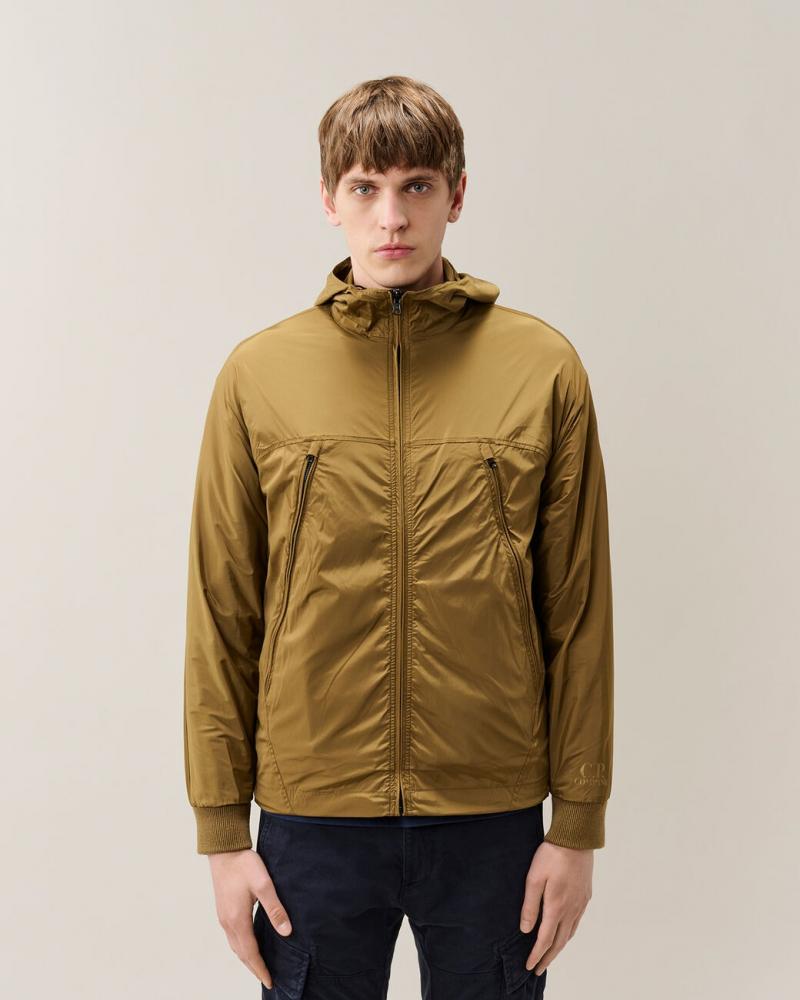 BLOUSON  CP.COMPANYGOOGLE CMKN167A 340 MARRON BRIQUE