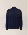 PULL CP.COMPANY  COL MONTANT DEMI ZIP MKN709A 888 MARINE