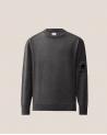 Pull col rond CP.COMPANY KN046A  Raven GRIS