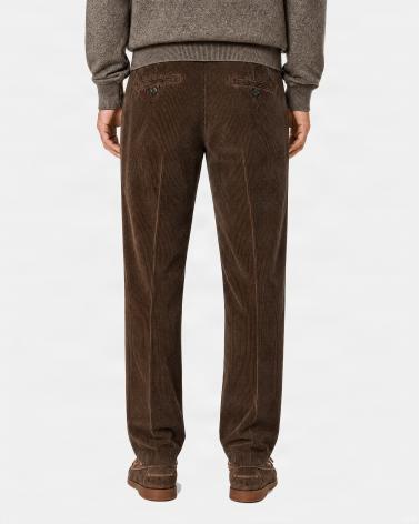 PANTALON BRIGLIA BG61 COTES FINES BEIGE