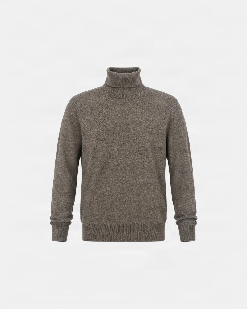 COL  ROULÈ GRAN SASSO PUR CASHMERE MARRON