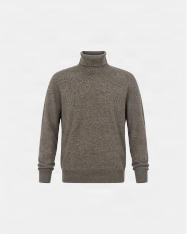 COL  ROULÈ GRAN SASSO PUR CASHMERE MARRON