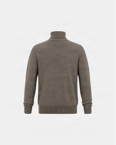 COL  ROULÈ GRAN SASSO PUR CASHMERE MARRON