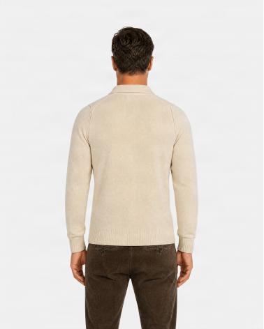 POLO MAILLE D FIESOLI DF 5130 ECRU