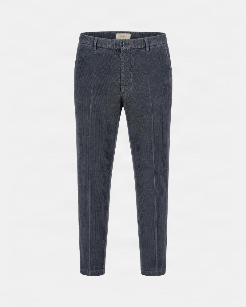 PANTALON BRIGLIA BG61 CÔTES FINES GRIS