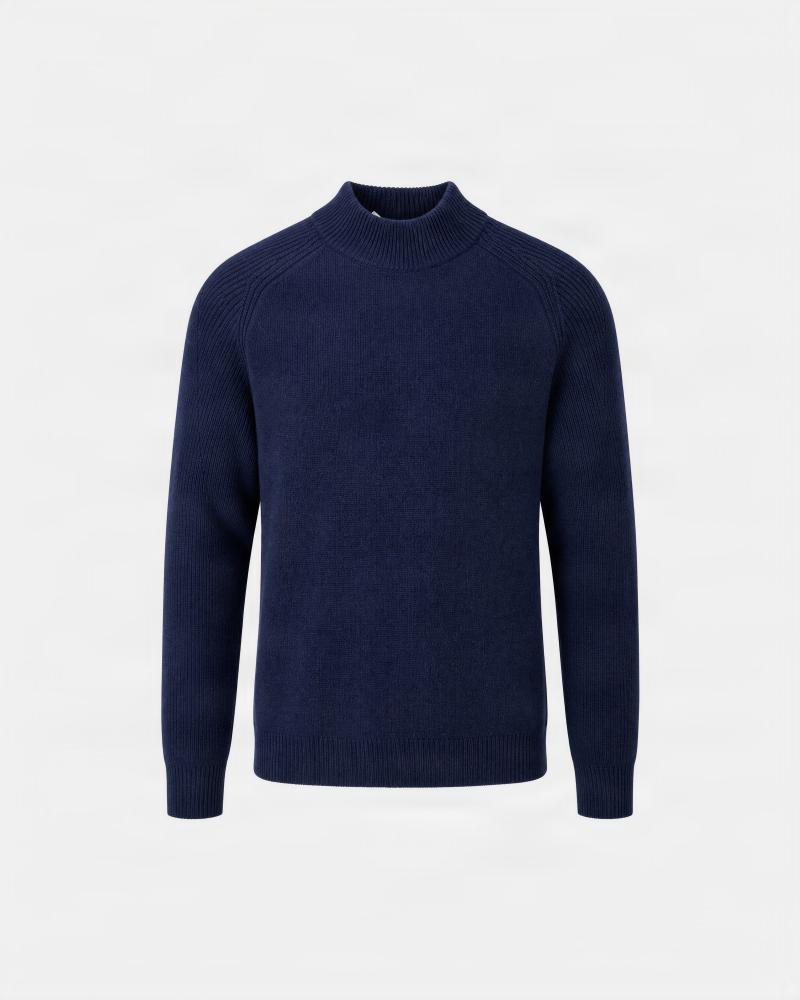 PULL D FIESOLI COL MONTANT DF0039 MARINE