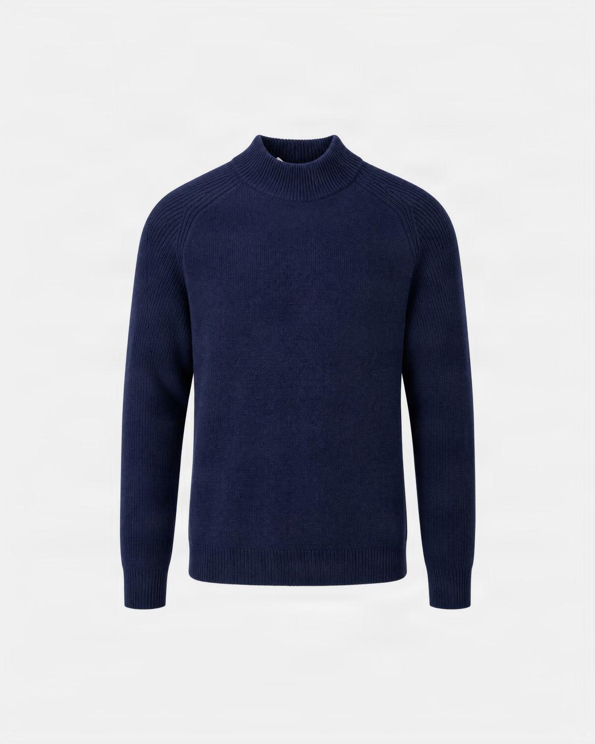 PULL D FIESOLI COL MONTANT DF0039 MARINE