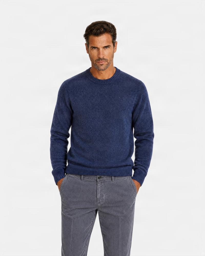 PULL D FIESOLI COL ROND DF0078 MARINE