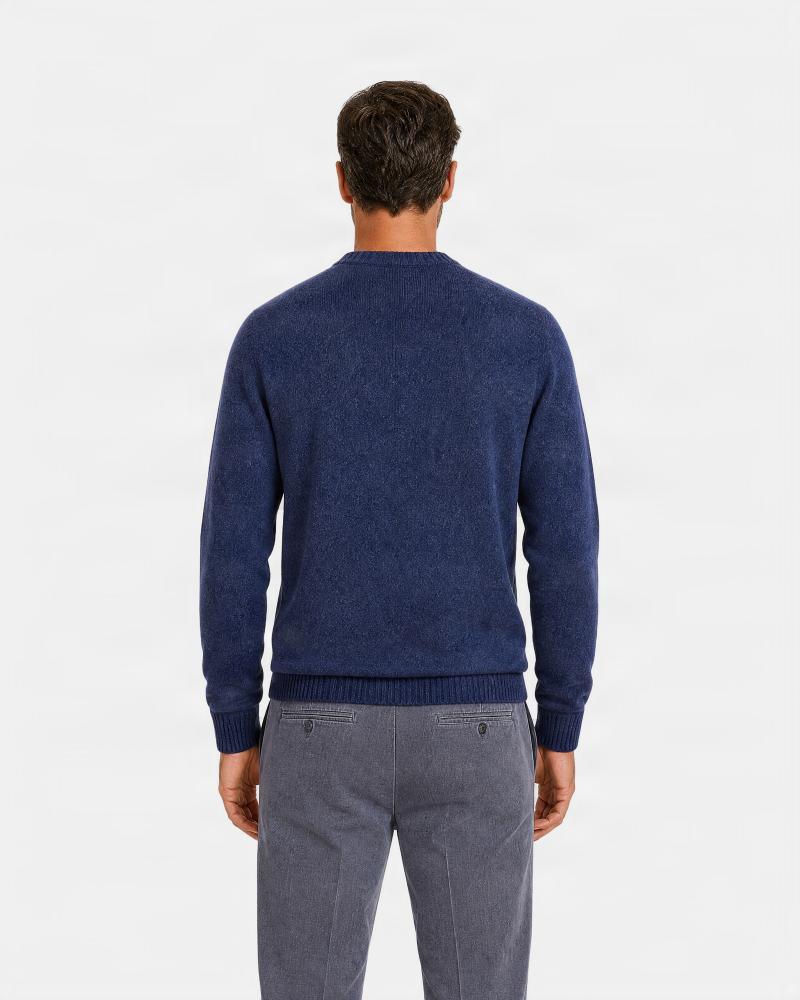PULL D FIESOLI COL ROND DF0078 MARINE