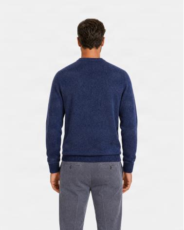 PULL D FIESOLI COL ROND DF0078 MARINE