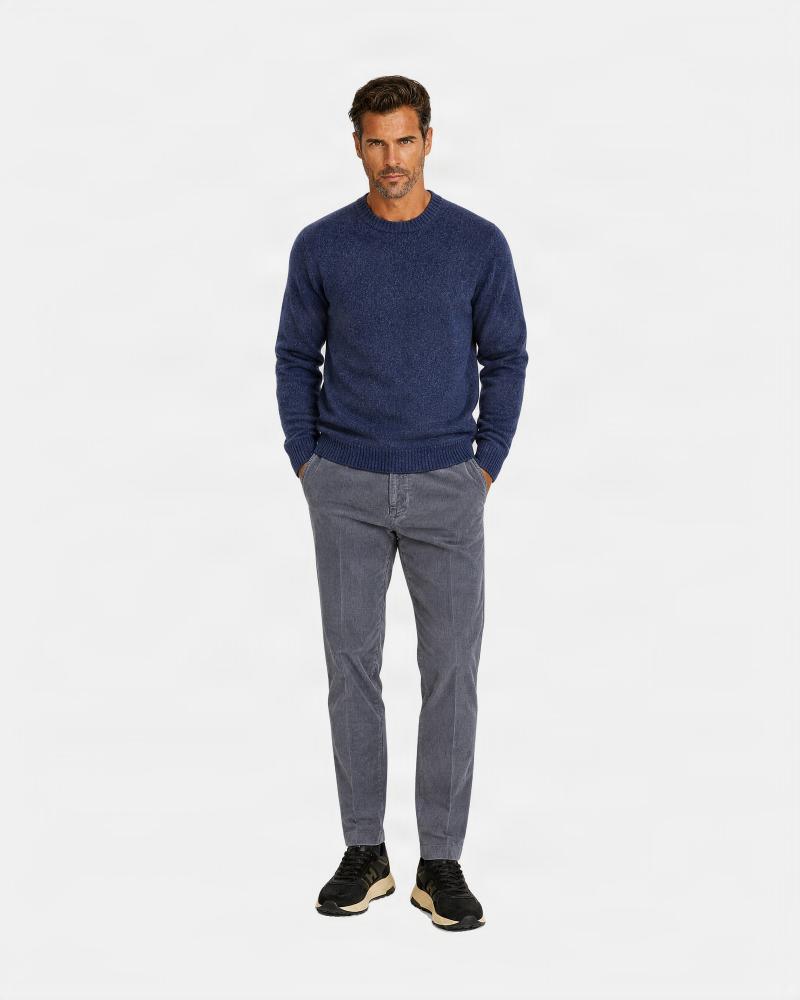 PULL D FIESOLI COL ROND DF0078 MARINE