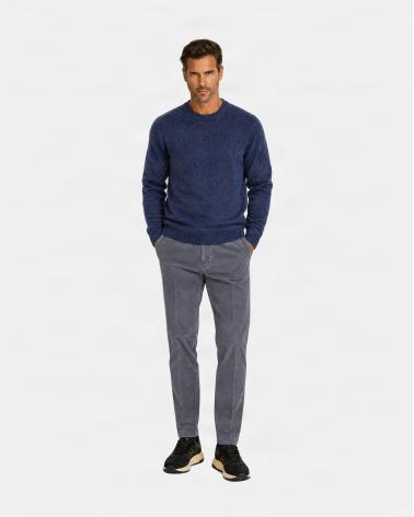 PULL D FIESOLI COL ROND DF0078 MARINE