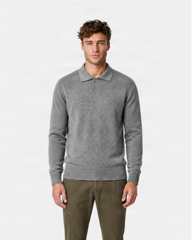 POLO MAILLE D FIESOLI DF 5130 GRIS