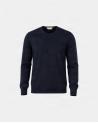 PULL COL ROND GRAN SASSO MERINOS VINTAGE GRIS ANTRACITE