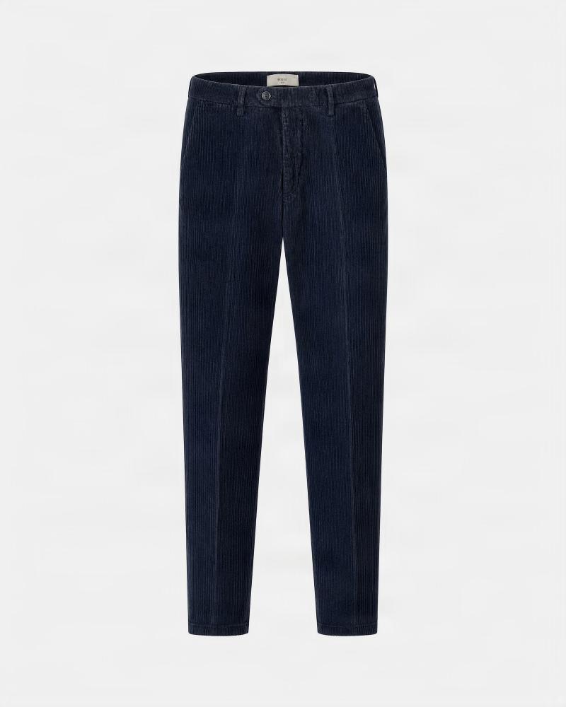 PANTALON BRIGLIA NAVIGLIO VELOURS 10 NOIR