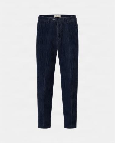 PANTALON BRIGLIA NAVIGLIO VELOURS 10 NOIR