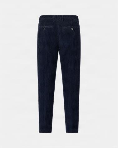 PANTALON BRIGLIA NAVIGLIO VELOURS 10 NOIR