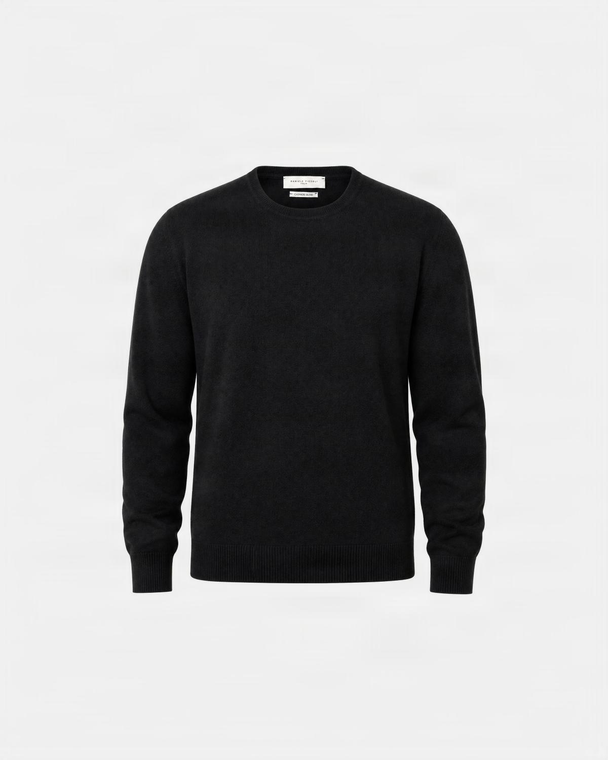 PULL COL ROND D. FIESOLI DF 0030 NOIR