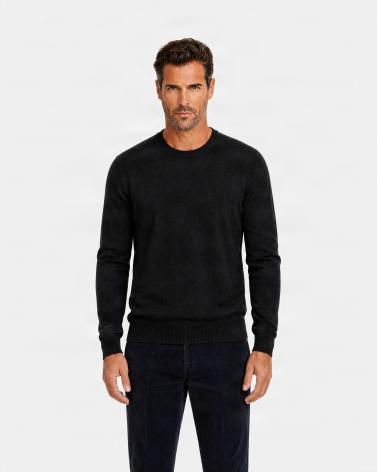 PULL COL ROND D. FIESOLI DF 0030 NOIR