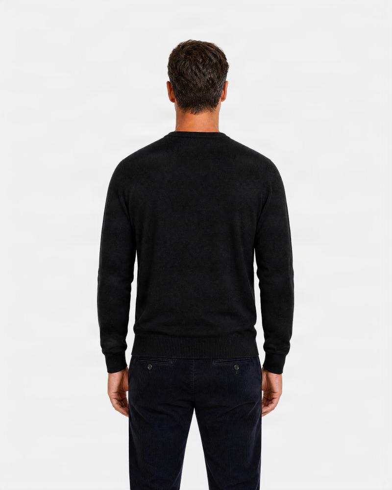 PULL COL ROND D. FIESOLI DF 0030 NOIR