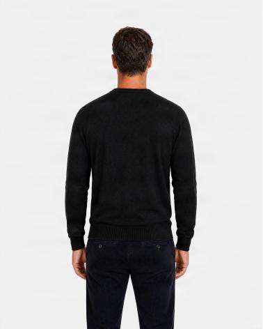 PULL COL ROND D. FIESOLI DF 0030 NOIR