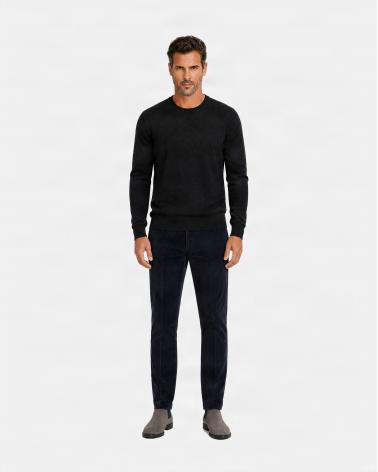 PULL COL ROND D. FIESOLI DF 0030 NOIR