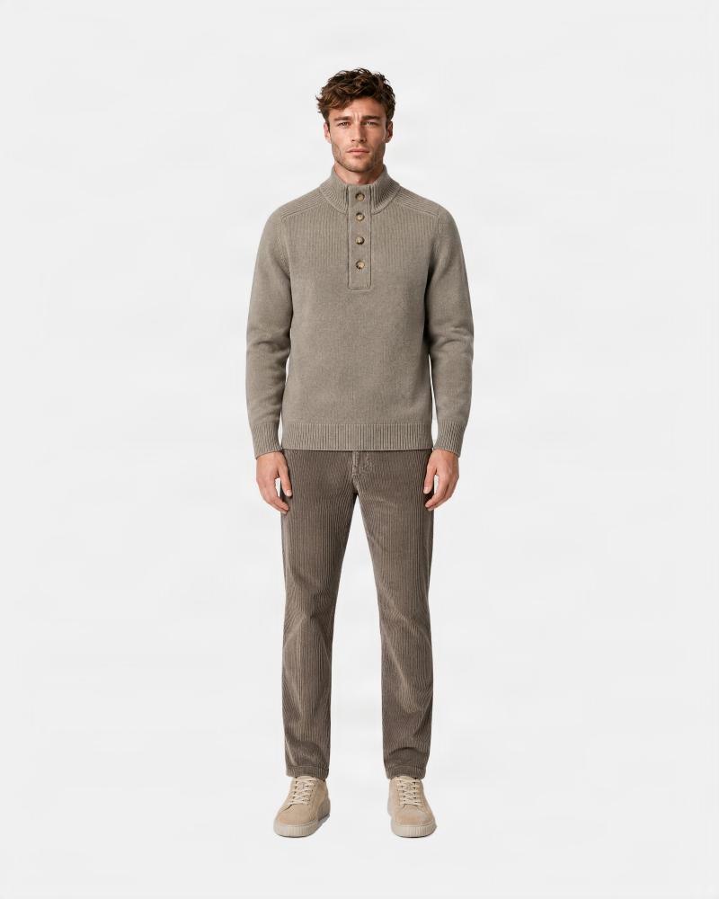 PULL  POLO GRAN SASSO SUPER GEELONG BEIGE
