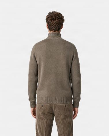 GILET GRAN SASSO FULL ZIP  BEIGE