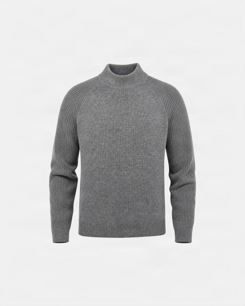 PULL D FIESOLI COL MONTANT DF0039 GRIS