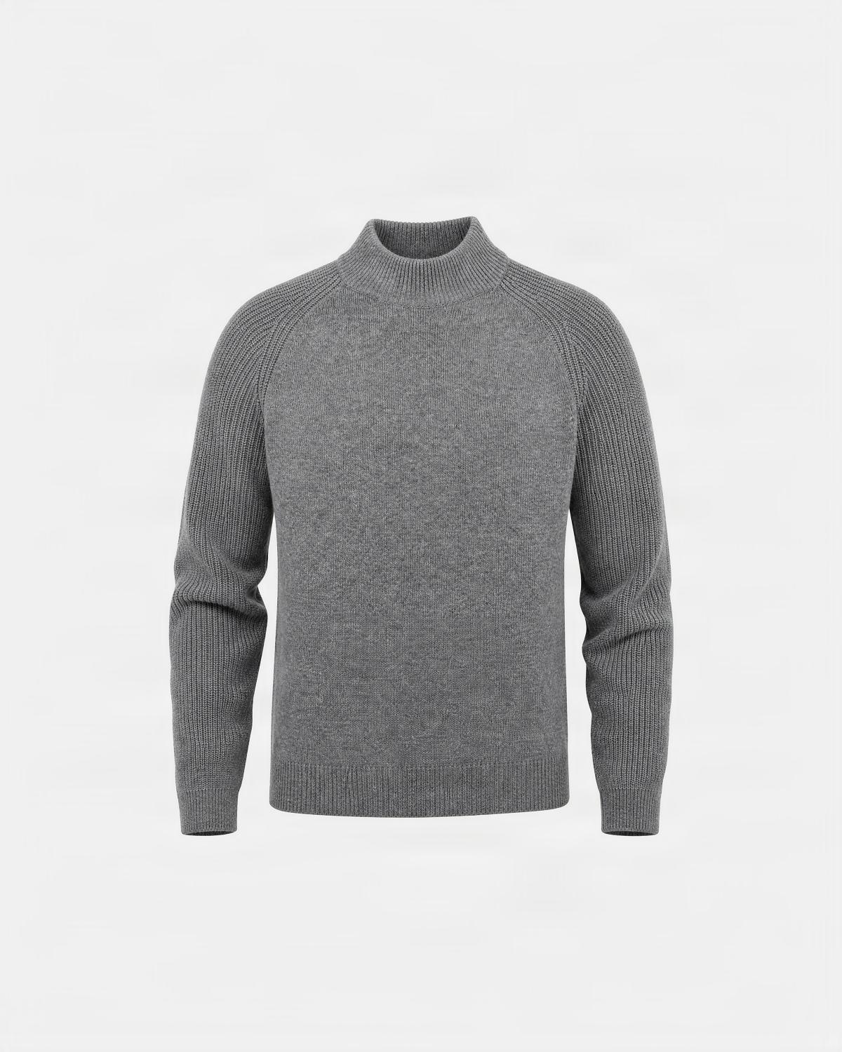 PULL D FIESOLI COL MONTANT DF0039 GRIS