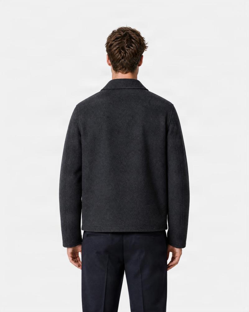 VESTE SLOWEAR PALTO ANTRACITE